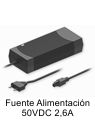  Fuente alimentacin 50VDC 2,6A 