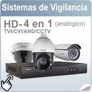 Sistemas de vigilancia Analgicos HD-4 en 1