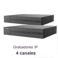 Grabadores IP de <b> 4 canales </b>
