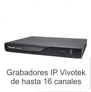 Grabadores NVR Vivotek 16 canales