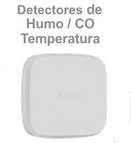 Detectorres Humo, Temperatura, CO