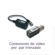 Conexiones de coaxial a par trenzado