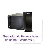 Grabadores NVR para 8 cmaras IP