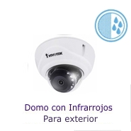 Cmaras Domo con Infrarrojos para exterior