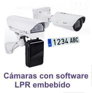 Cmaras IP con software de lectura de matrcula embebido